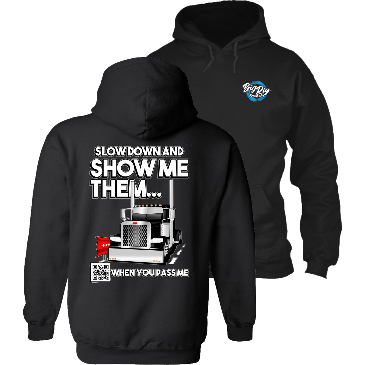 QR Code - Slow Down and Show Me Them - Peterbilt