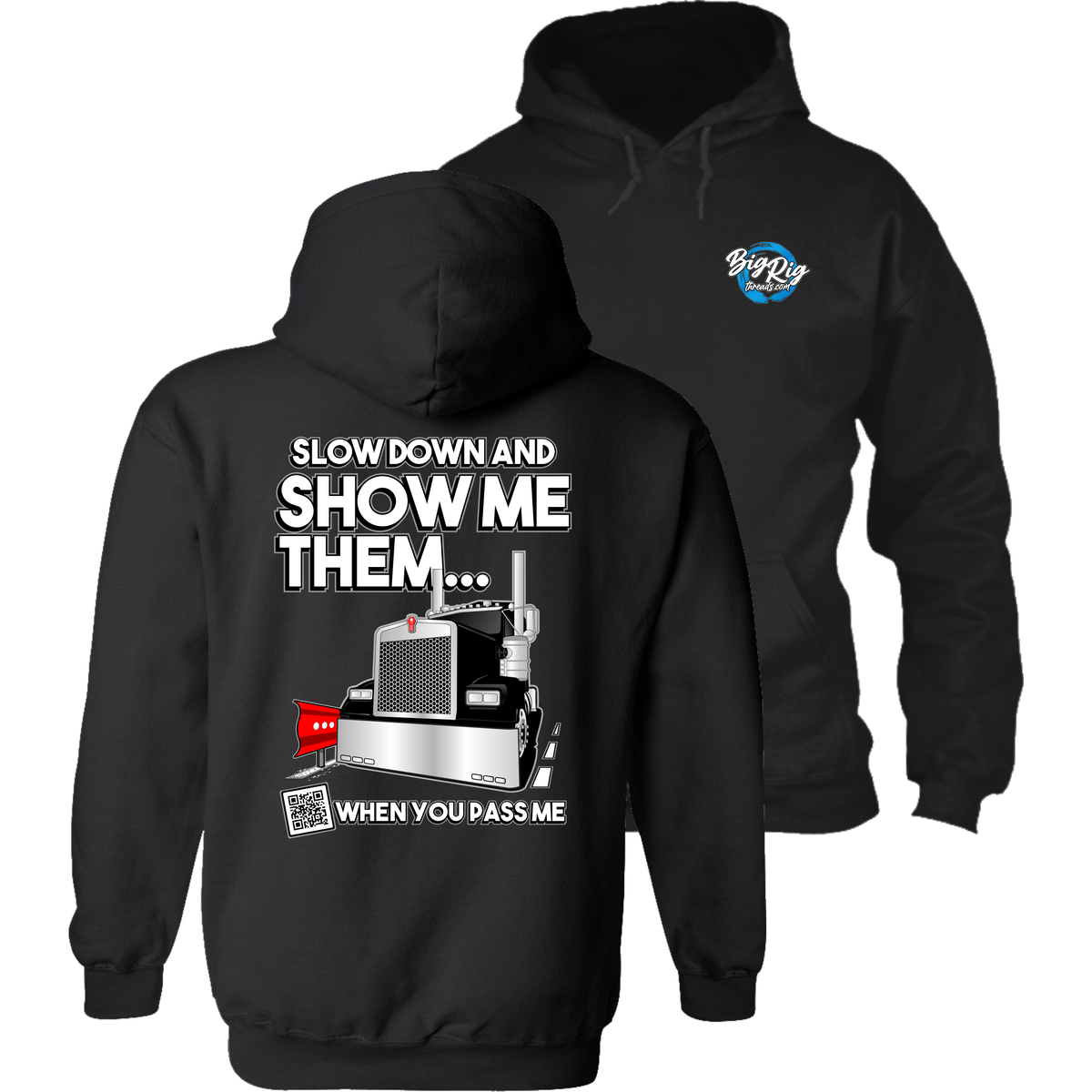 QR Code - Slow Down and Show Me Them - Kenworth