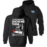 QR Code - Slow Down and Show Me Them - Kenworth