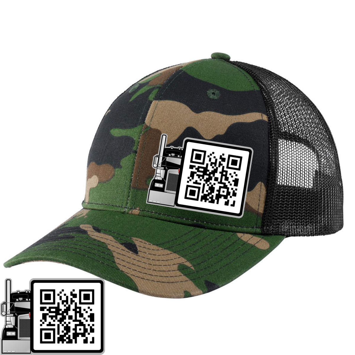 QR Code Hat - Show me Them Titties - Kenworth - Free Shipping