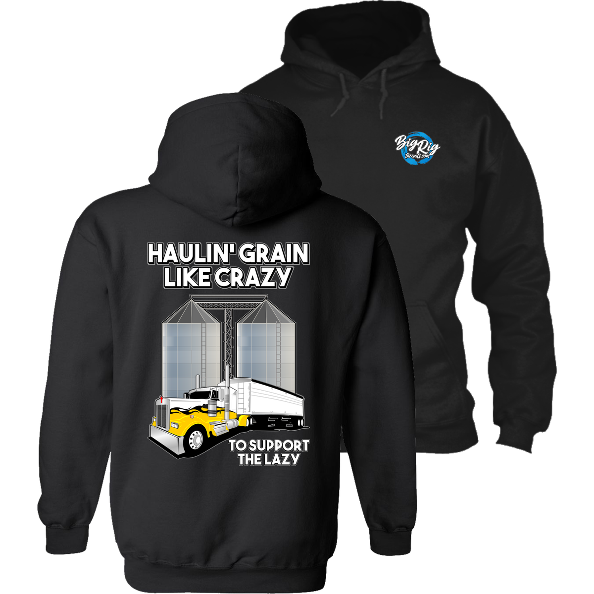 Haulin' Grain - Like Crazy - To Support to the Lazy - Kenworth Grain Hauler