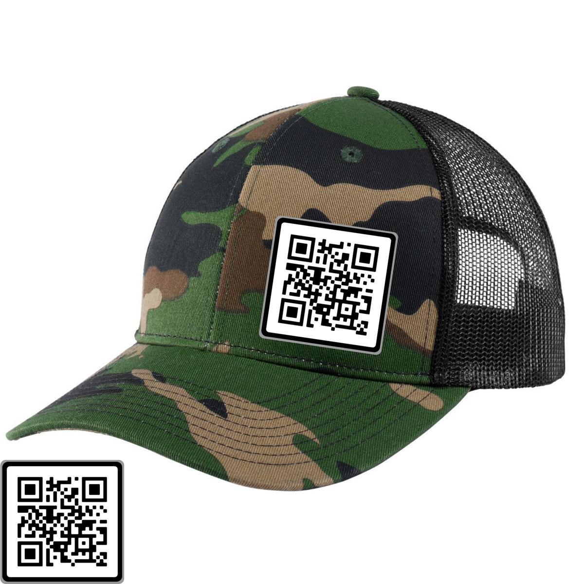 QR Code - Show Me Your Butthole - Hat - Free Shipping