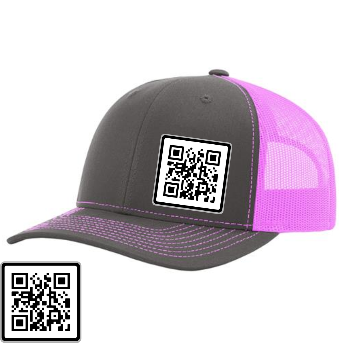 QR Code - Show Me Them Titties - Richardson 112 Hat - Free Shipping