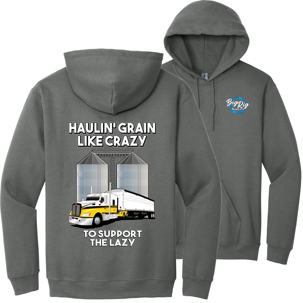 Haulin' Grain Like Crazy to Support the Lazy - Kenworth T660