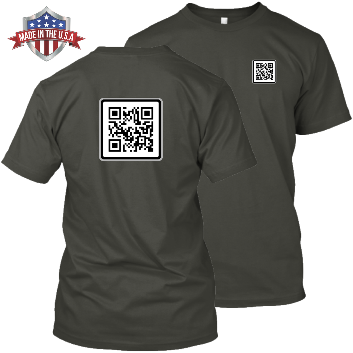 QR Code - Smile If You're Not Wearing Panties - Apparel