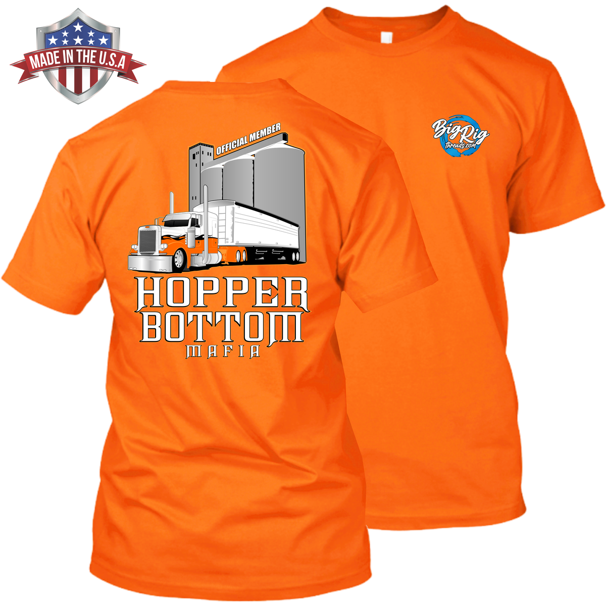 Official Member - Hopper Bottom Mafia - Grain Hauler - Peterbilt