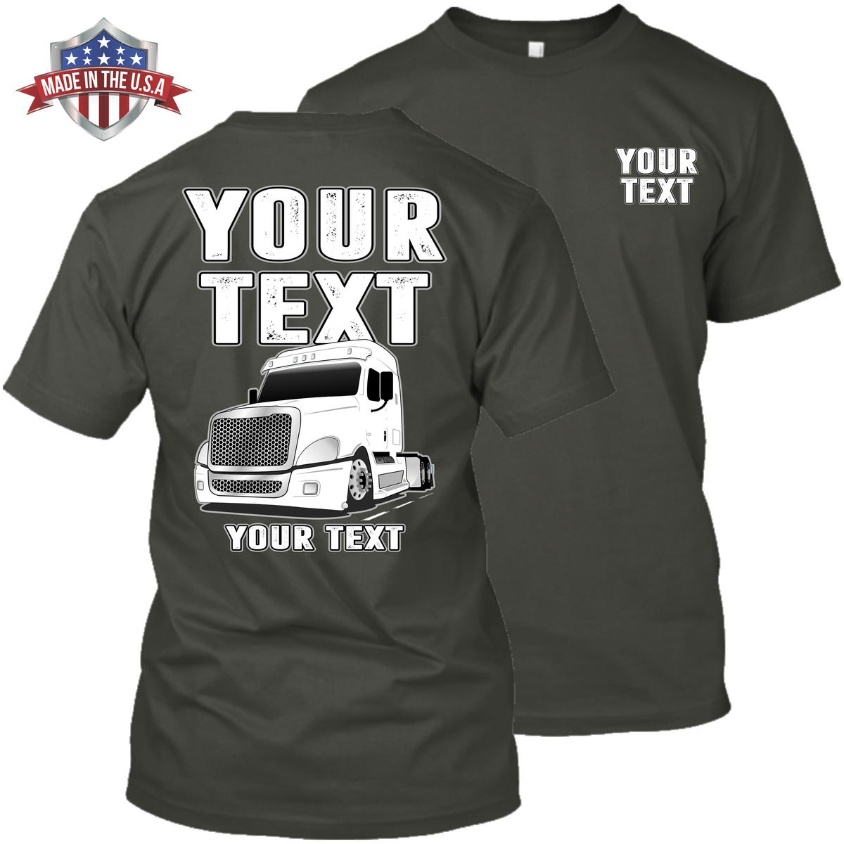 Freightliner Cascadia - Your Text - Full Truck