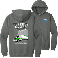 Poverty Wagon - Sittin' in Line - Kenworth T660 - Grain Hauler