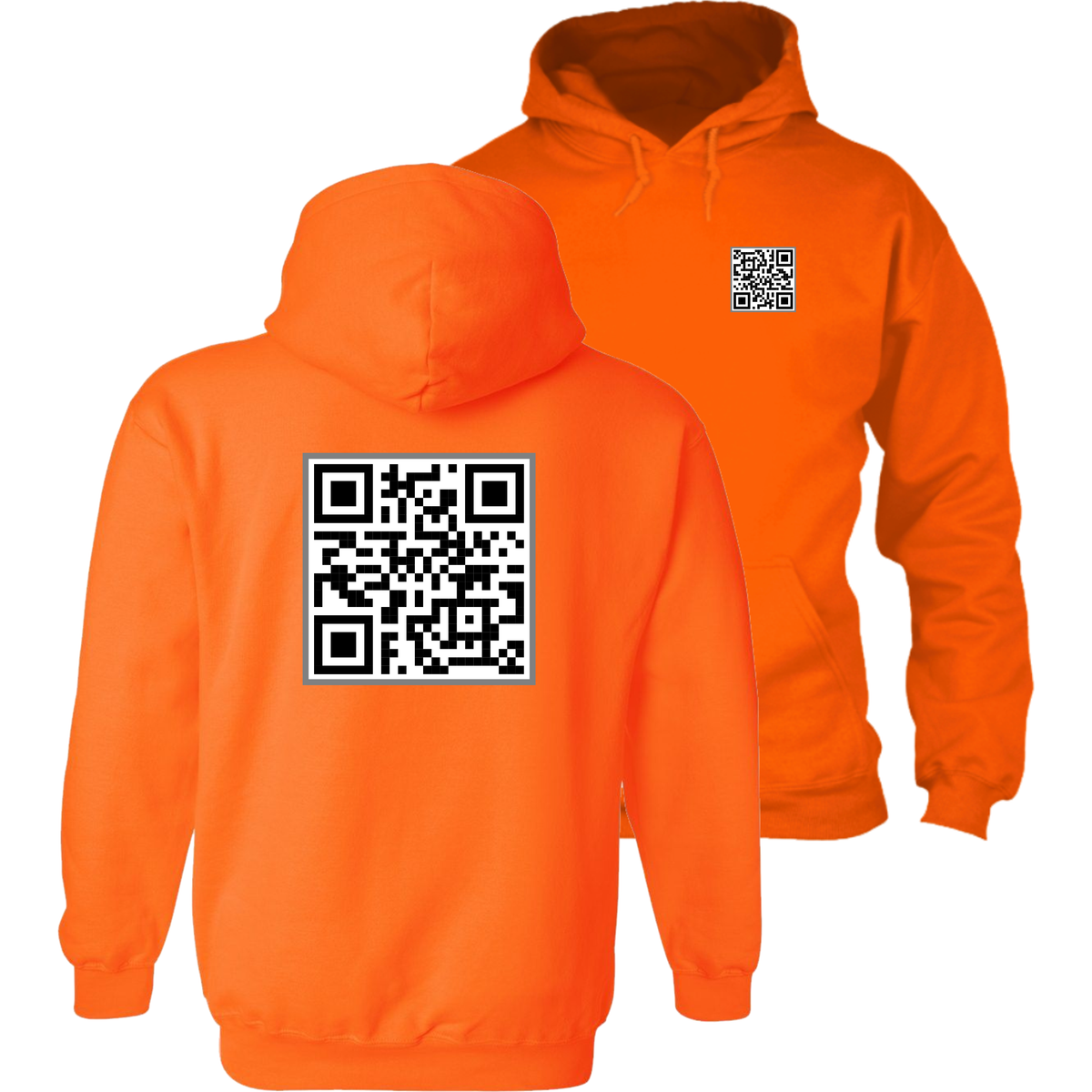 QR Code - Your Text/Image - Apparel