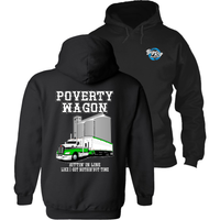 Poverty Wagon - Sittin' in Line - Kenworth T660 - Grain Hauler