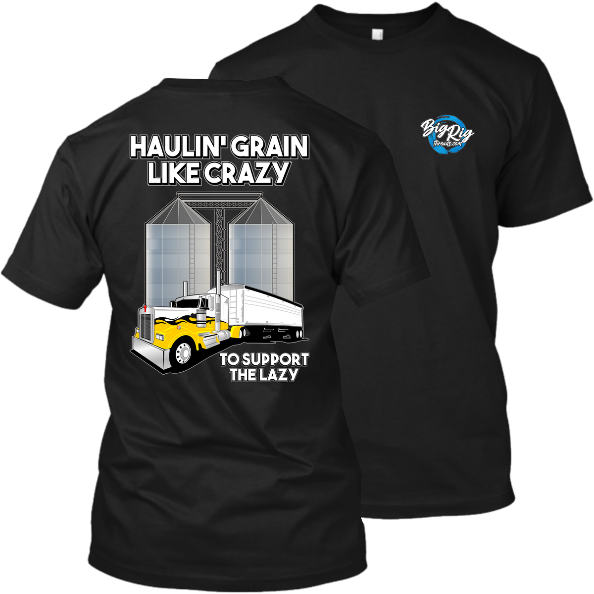 Haulin' Grain - Like Crazy - To Support to the Lazy - Kenworth Grain Hauler