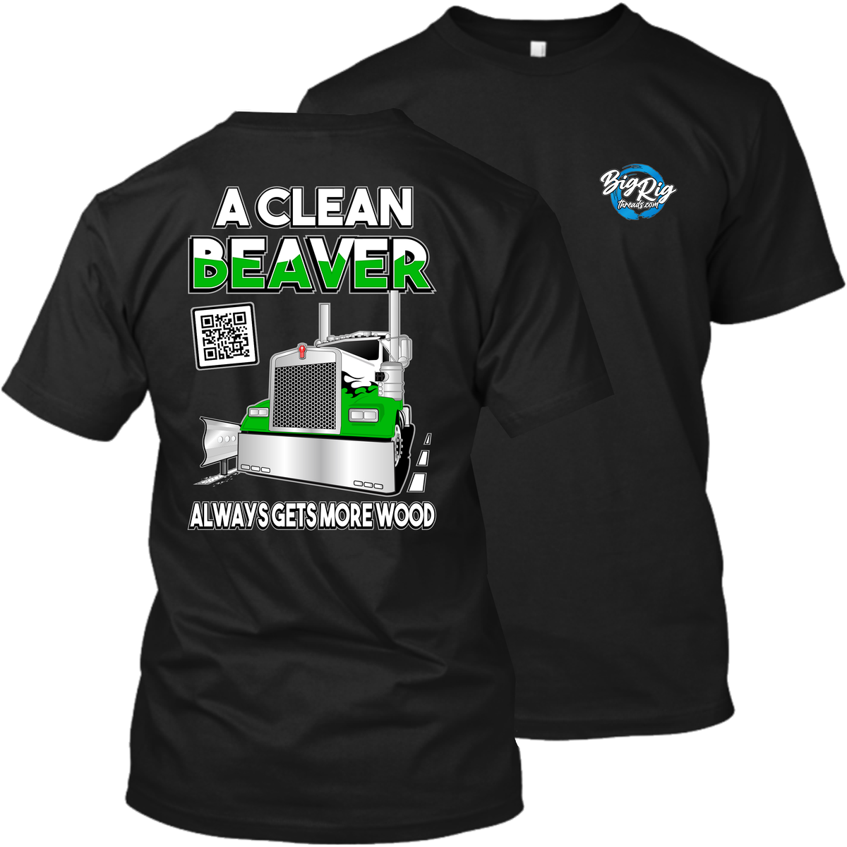 A Clean Beaver Always Gets More Wood - Kenworth