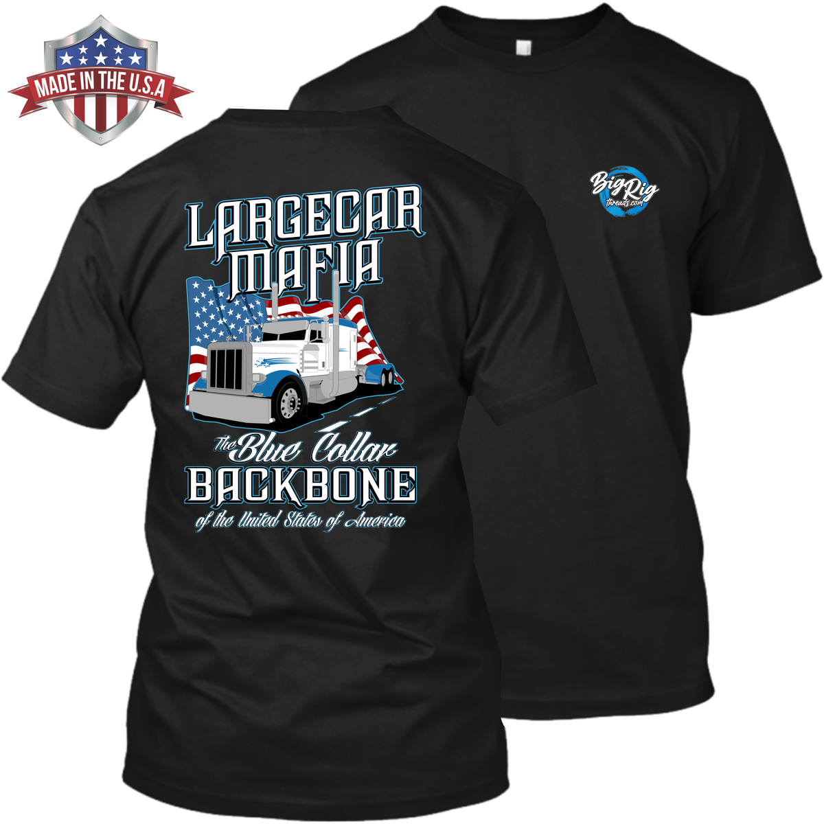 Largecar Mafia - Blue Collar Backbone - Peterbilt