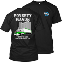 Poverty Wagon - Sittin' in Line - Kenworth T660 - Grain Hauler