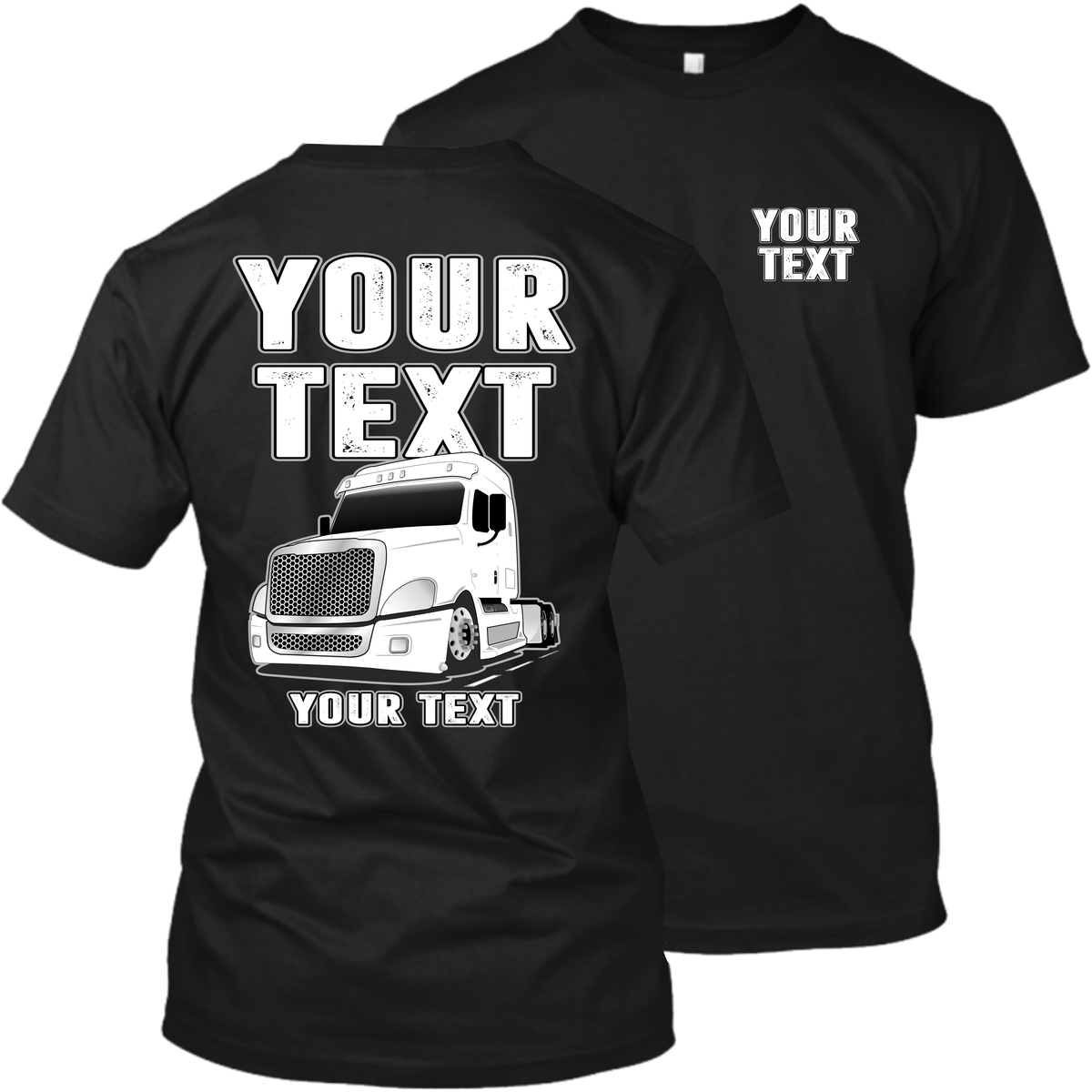 Freightliner Cascadia - Your Text - Full Truck