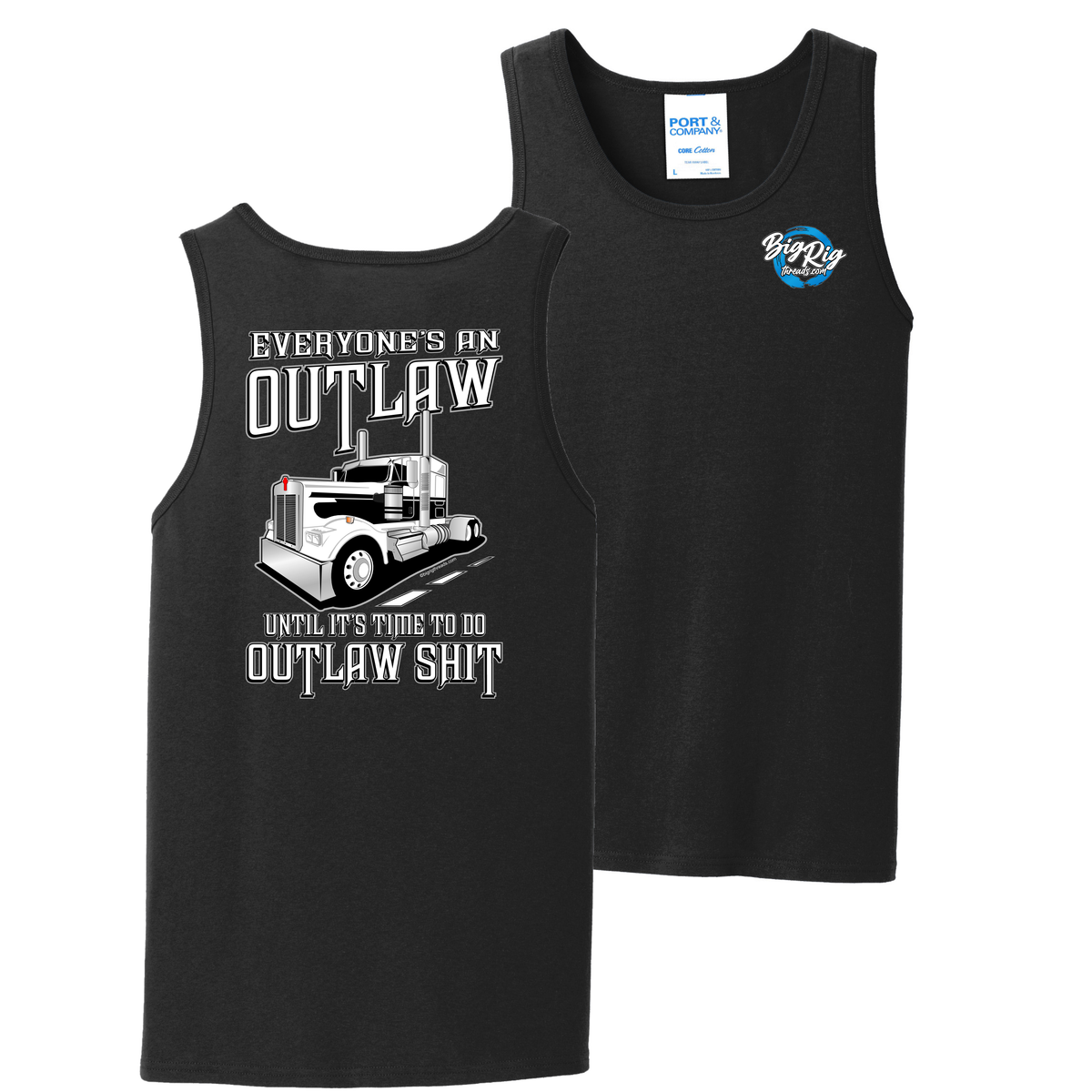 Everyone's An Outlaw - Tank Top - Kenworth