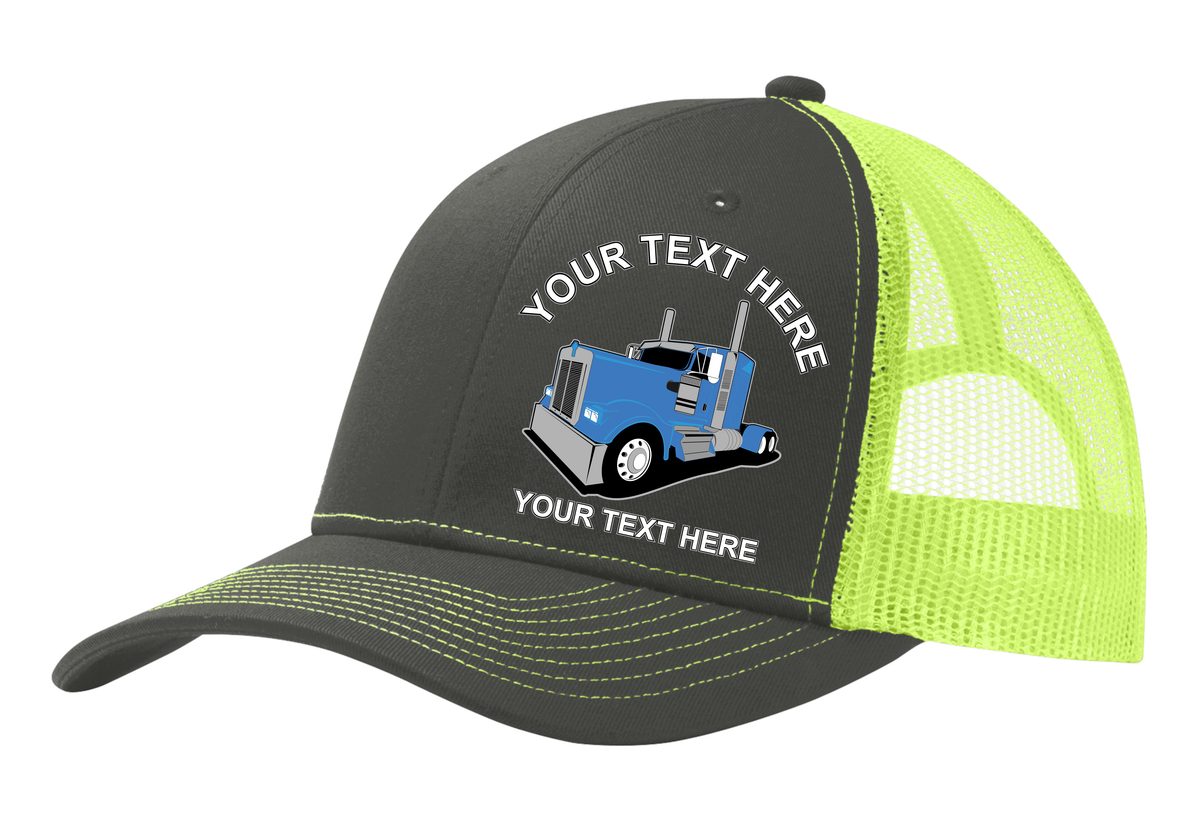 Kenworth - Your Text Here - Bulk - Trucker Hat - Free Shipping - Read the Description