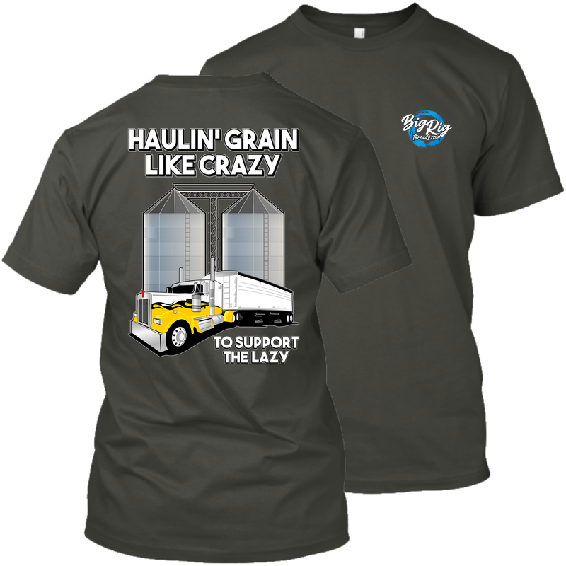 Haulin' Grain - Like Crazy - To Support to the Lazy - Kenworth Grain Hauler