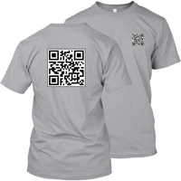 QR Code - Your Text/Image - Apparel