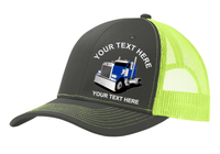 Kenworth - Your Text Here - Bulk - Trucker Hat - Free Shipping - Read the Description