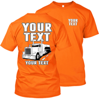 Peterbilt Flatbed - Your Text - Full Truck