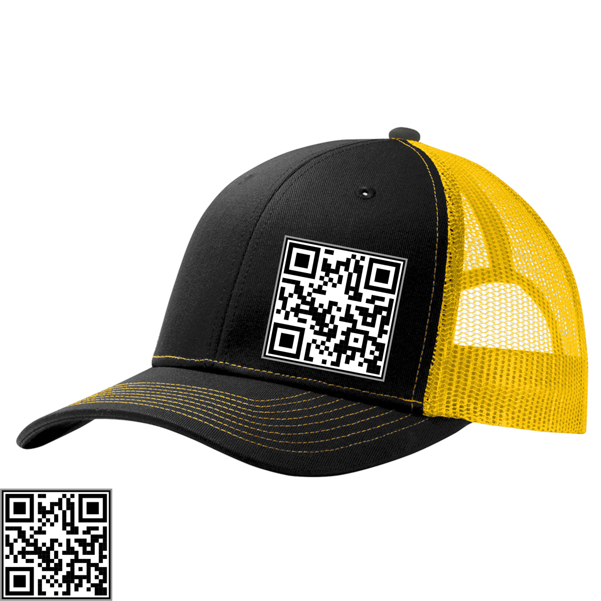 QR Code - Smile If You're Not Wearing Panties - Snapback Hat