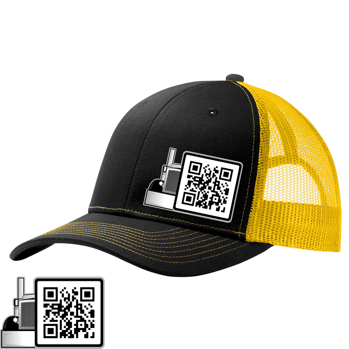 QR Code Hat - Show me Them Titties - Peterbilt - Free Shipping