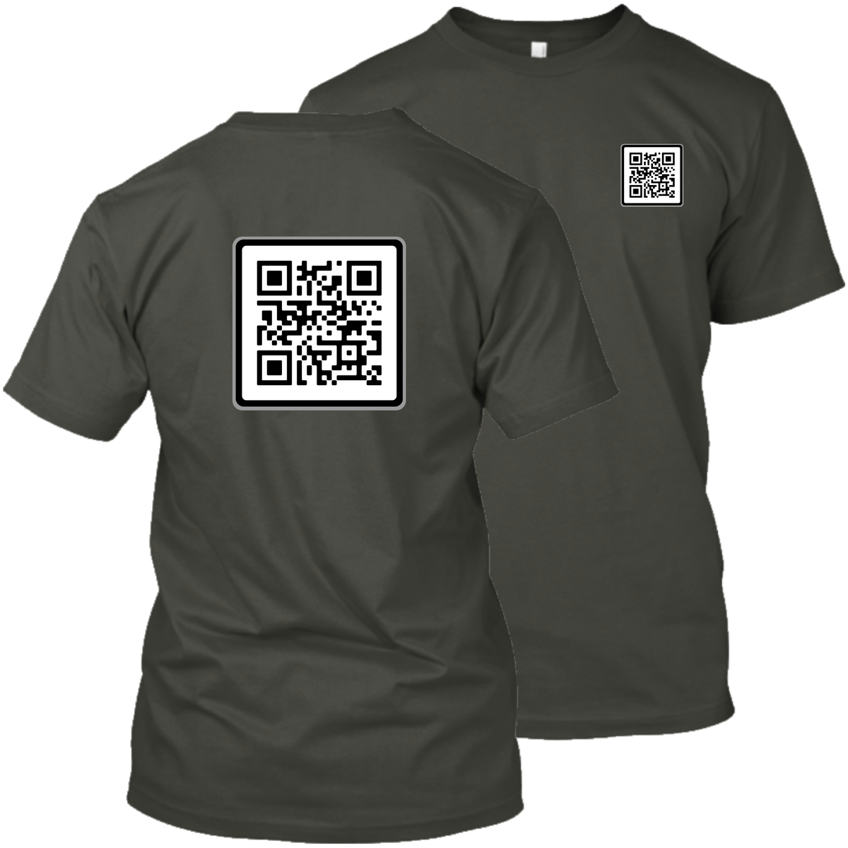 QR Code - Single and Horny - Wanna Fuck - Apparel