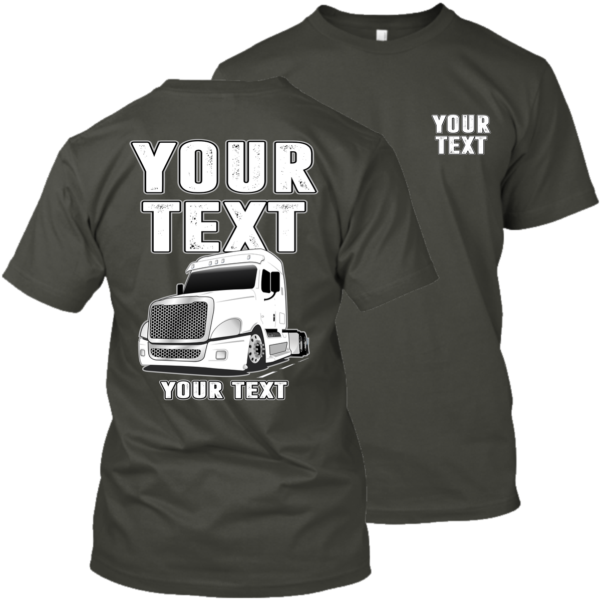 Freightliner Cascadia - Your Text - Full Truck