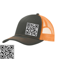 QR Code - Your Text/Image Here - Snapback Hat - Free Shipping