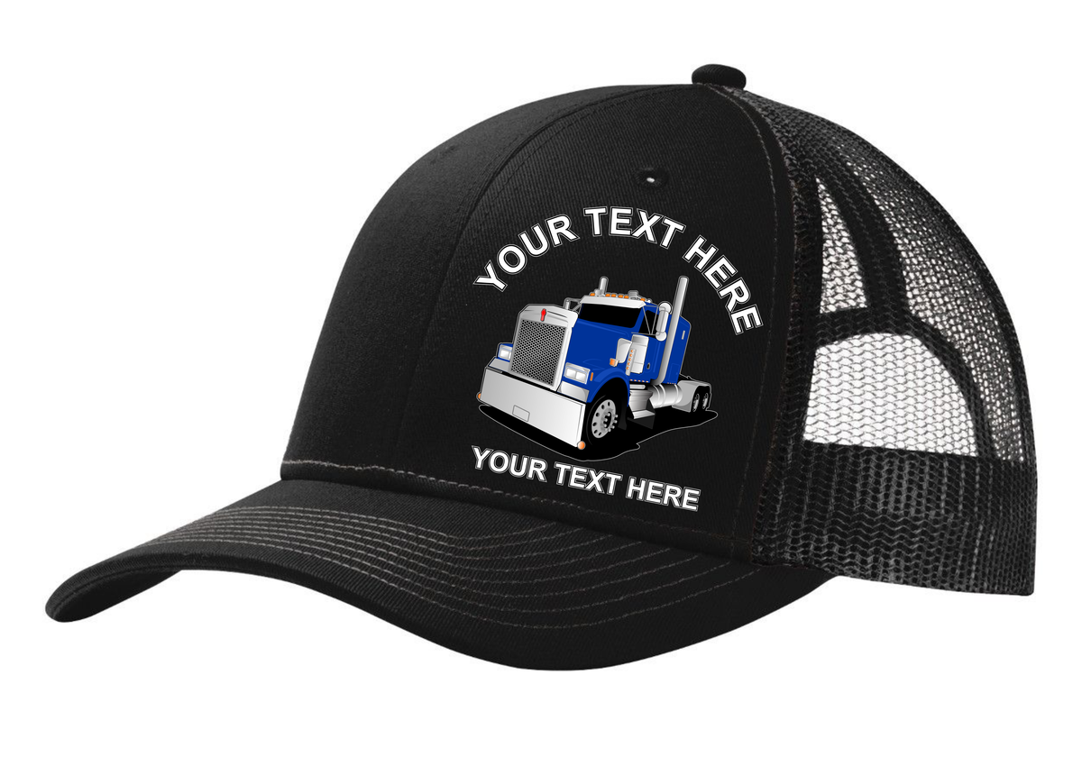 Kenworth - Your Text Here - Bulk - Trucker Hat - Free Shipping - Read the Description