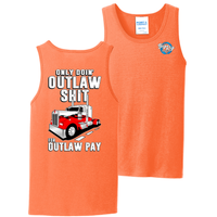 Only Doin' Outlaw Shit for Outlaw Pay - Tank Top - Kenworth