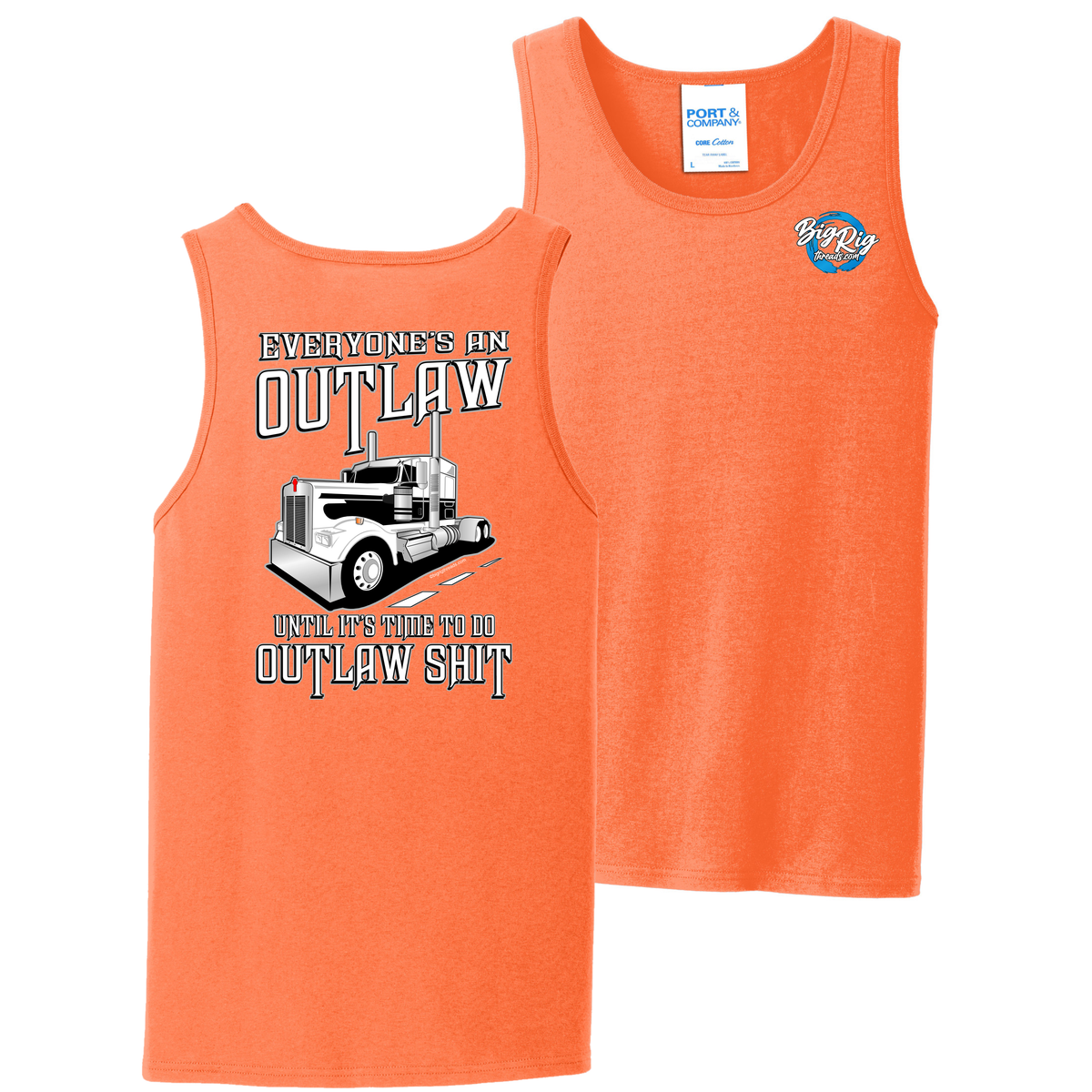 Everyone's An Outlaw - Tank Top - Kenworth