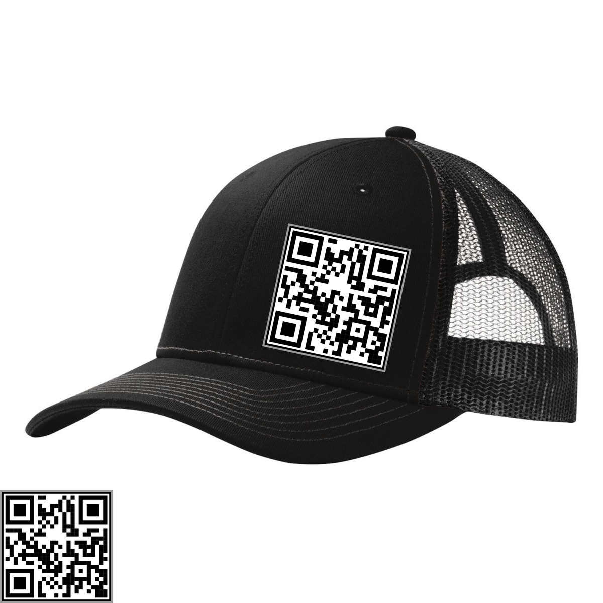 QR Code - Smile If You're Not Wearing Panties - Snapback Hat