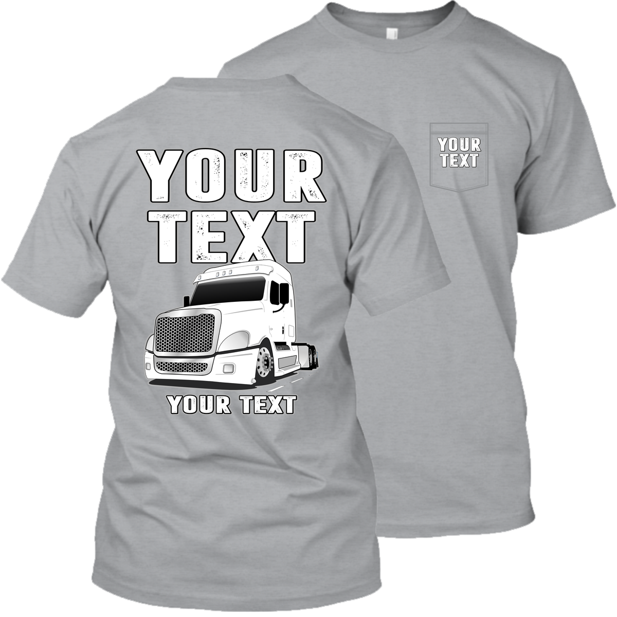 Freightliner Cascadia - Your Text - Full Truck