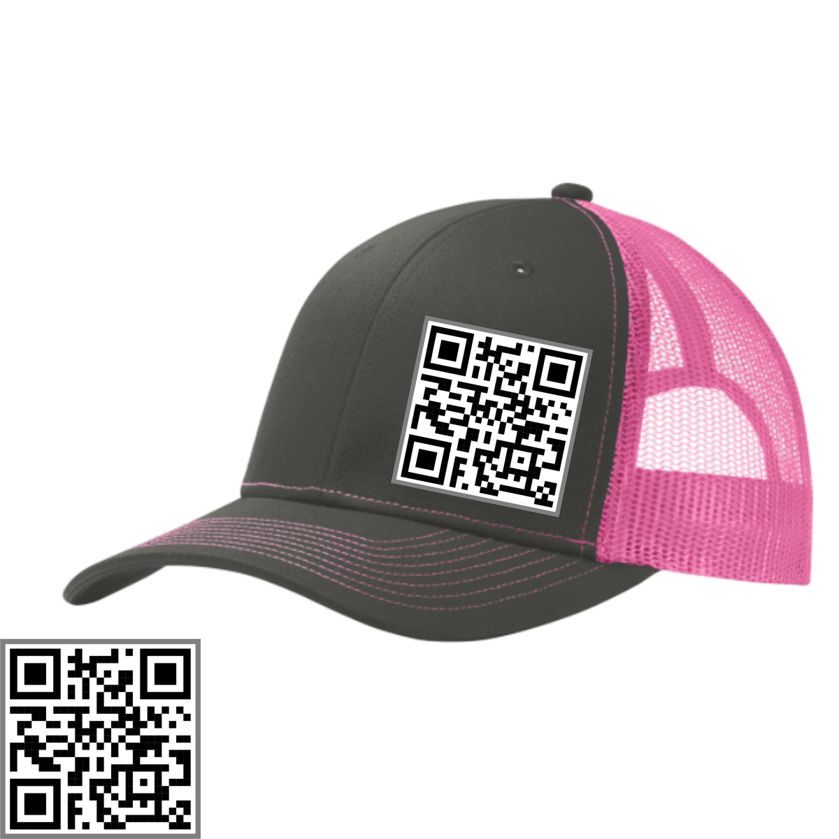 QR Code - Your Text/Image Here - Snapback Hat - Free Shipping