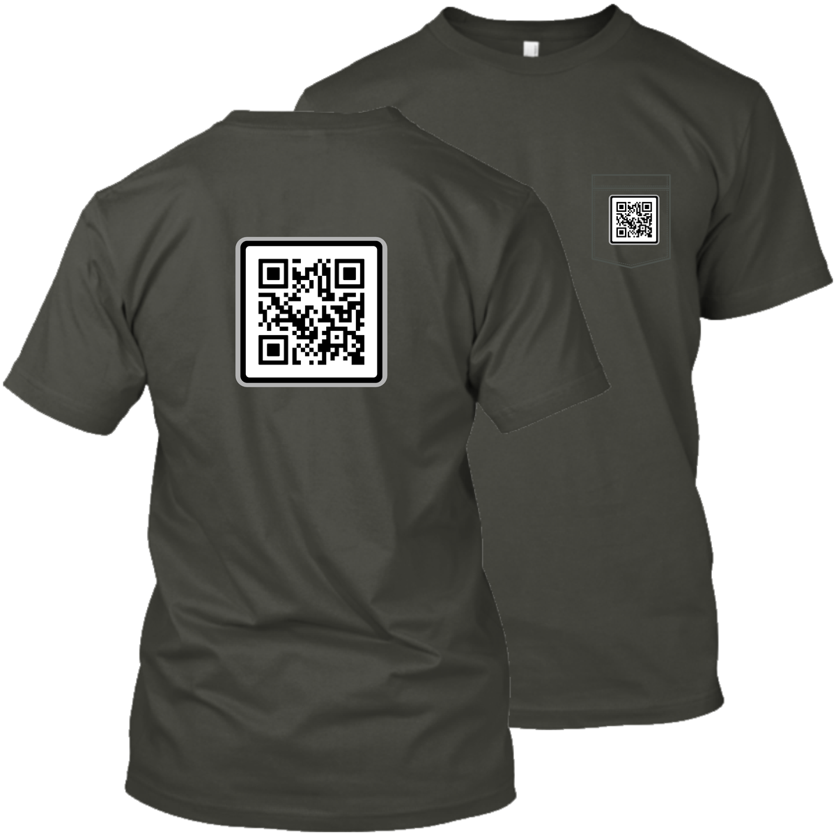 QR Code - Smile If You're Not Wearing Panties - Apparel