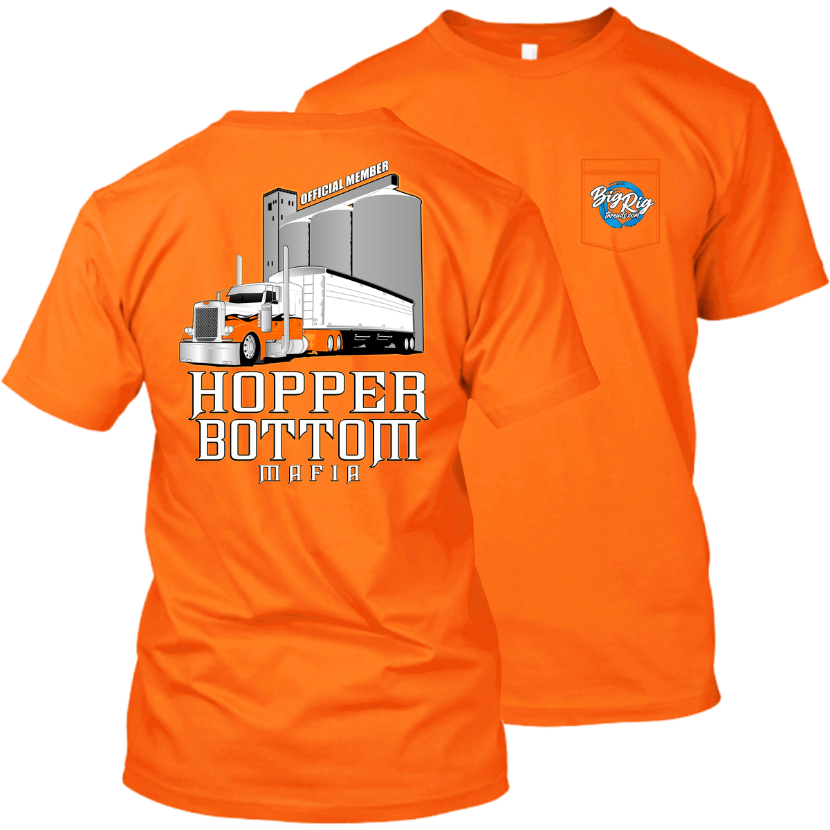 Official Member - Hopper Bottom Mafia - Grain Hauler - Peterbilt