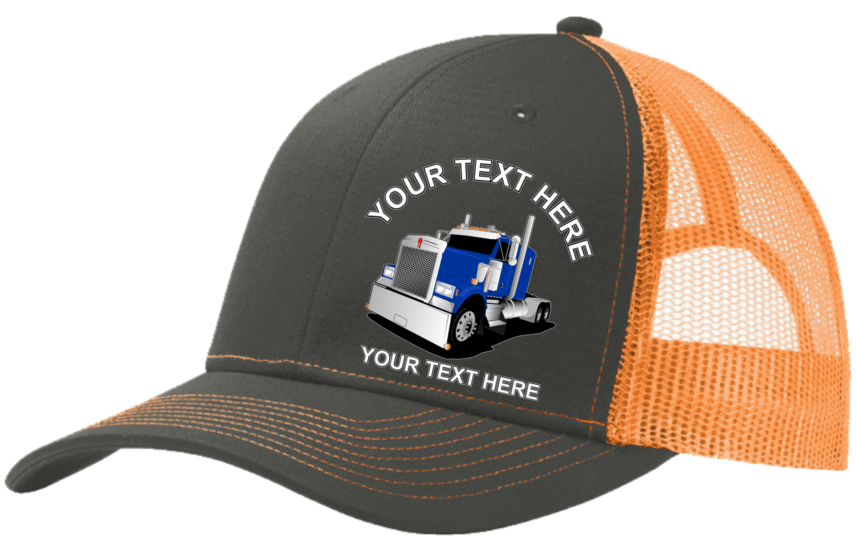 Kenworth - Your Text Here - Bulk - Trucker Hat - Free Shipping - Read the Description