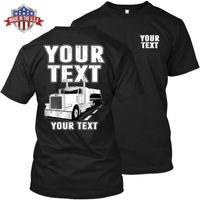 Peterbilt Flatbed - Your Text - Full Truck