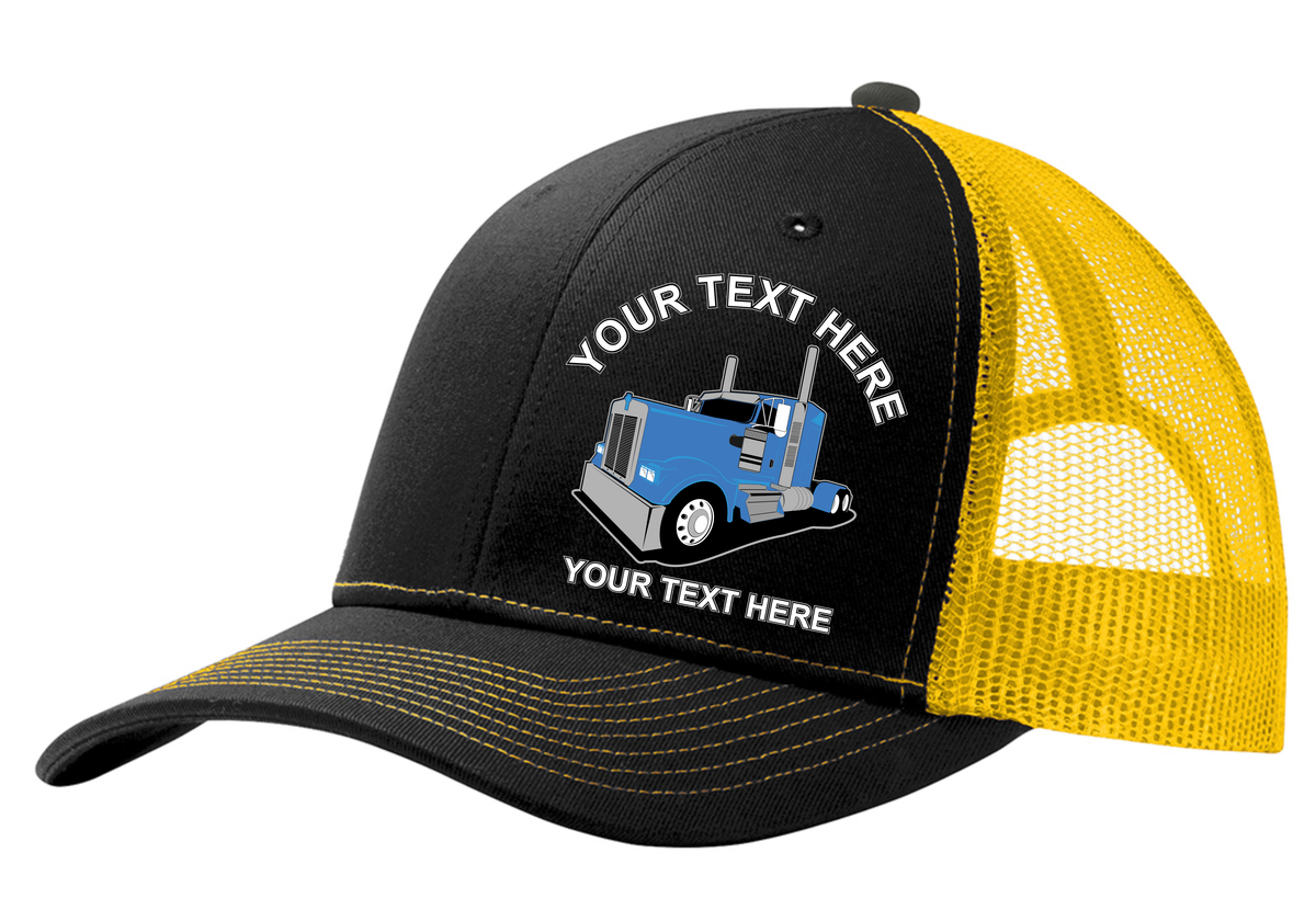 Kenworth - Your Text Here - Bulk - Trucker Hat - Free Shipping - Read the Description