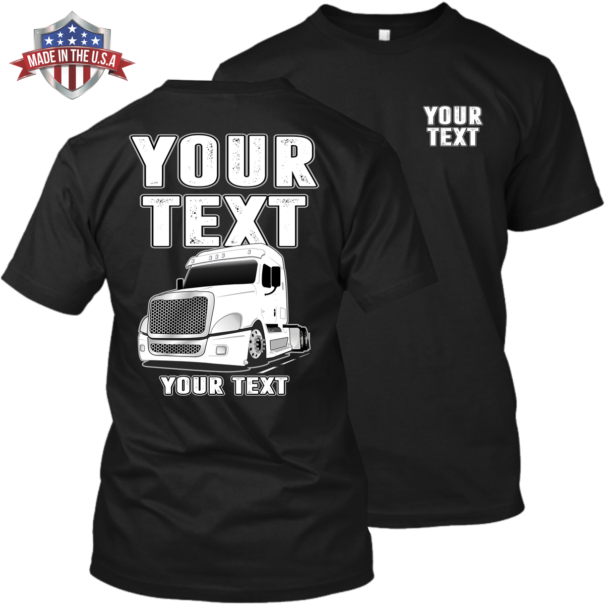 Freightliner Cascadia - Your Text - Full Truck