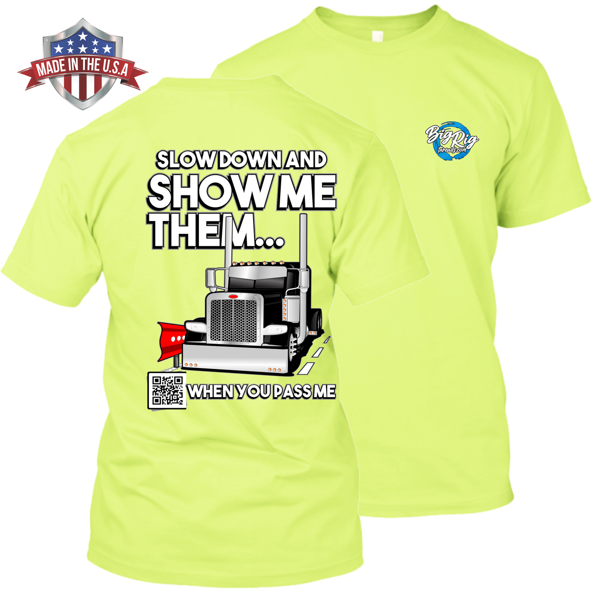 QR Code - Slow Down and Show Me Them - Peterbilt