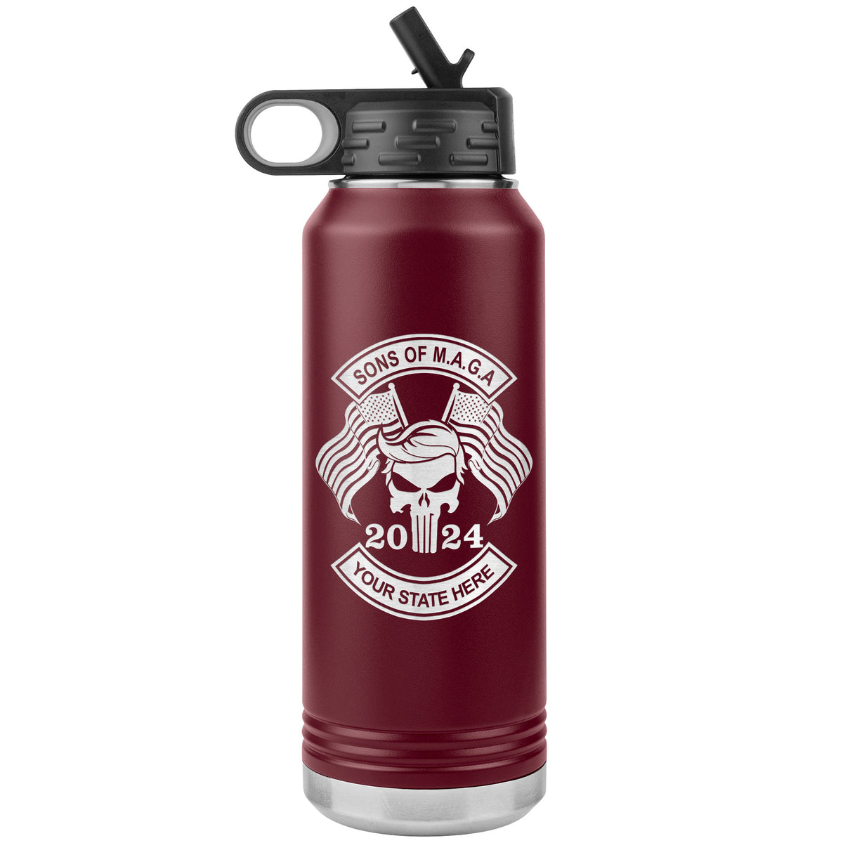 Sons of MAGA - 32oz Water Bottle