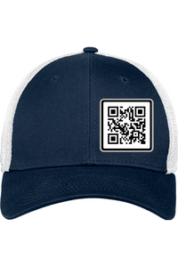 QR Code - Smile if You're Not Wearing Panties - Flex Fit Stretch Hat - Free Shipping