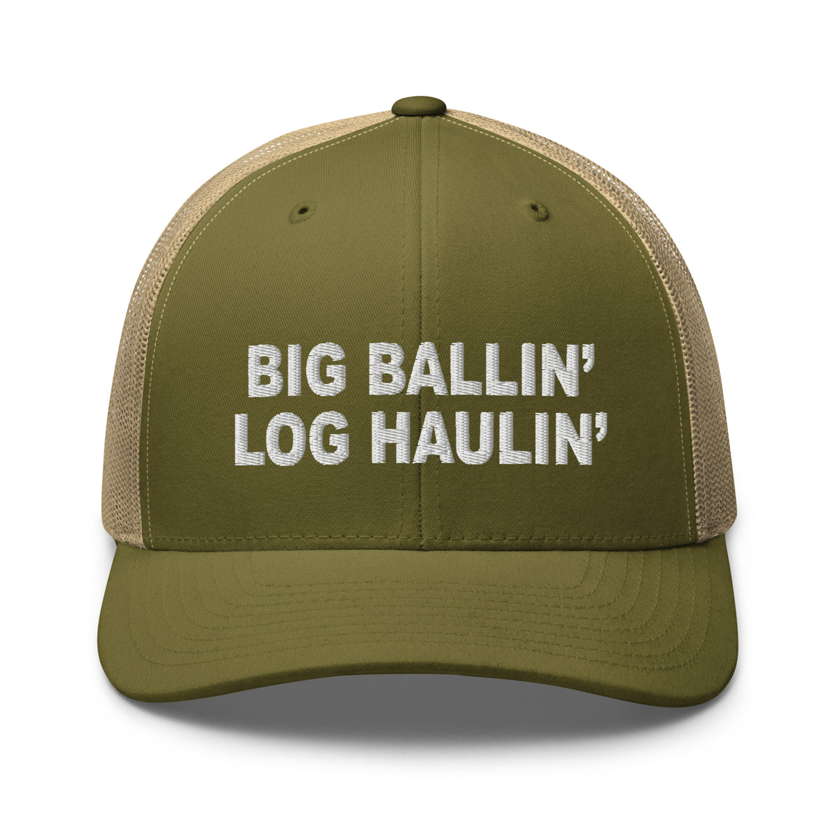 Big Ballin' Log Haulin' - Trucker Cap - Free Shipping