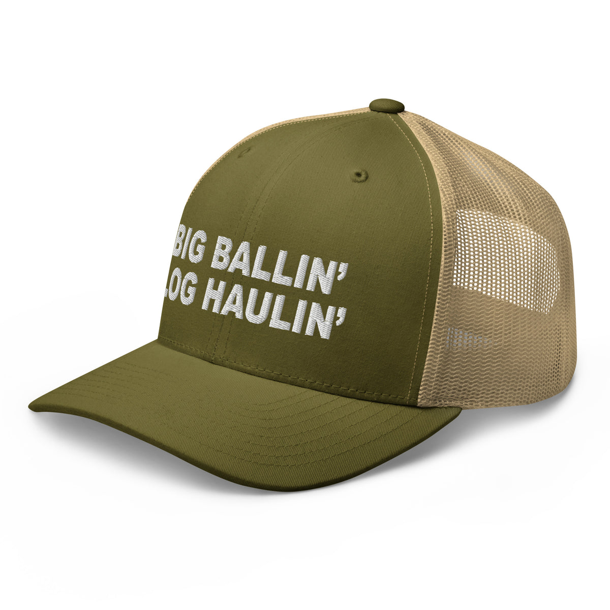 Big Ballin' Log Haulin' - Trucker Cap - Free Shipping