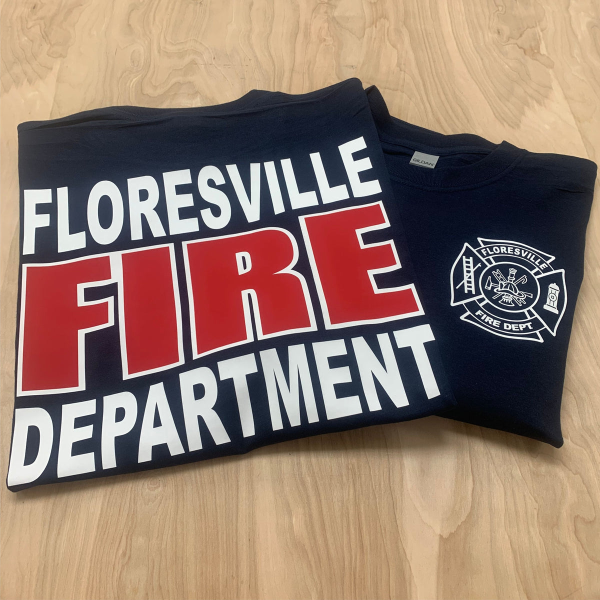Columbia Fire Department T-shirt - Shibtee Clothing